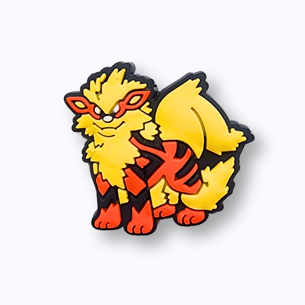 Fire Dog Pocket Monster Charm