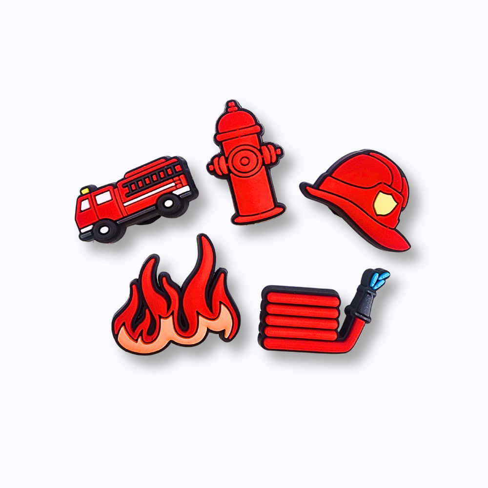 Firefighter Charm Bundle || The Ugly Socks