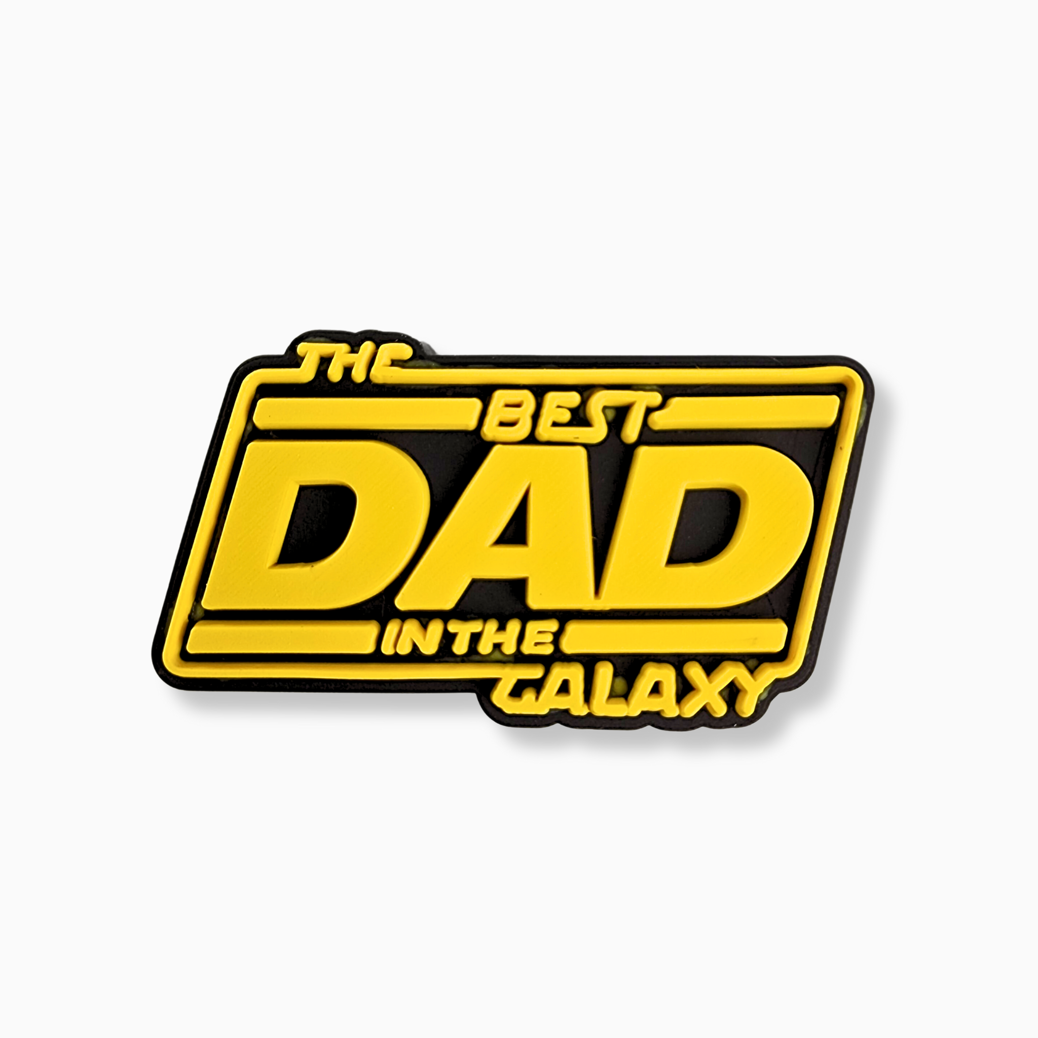 Best Dad in the Galaxy Charm