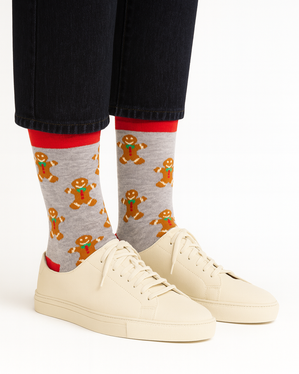 Gingerbread Man Socks