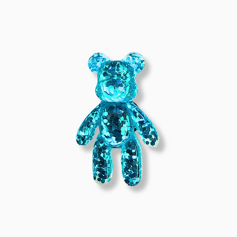 Glitter bears charm