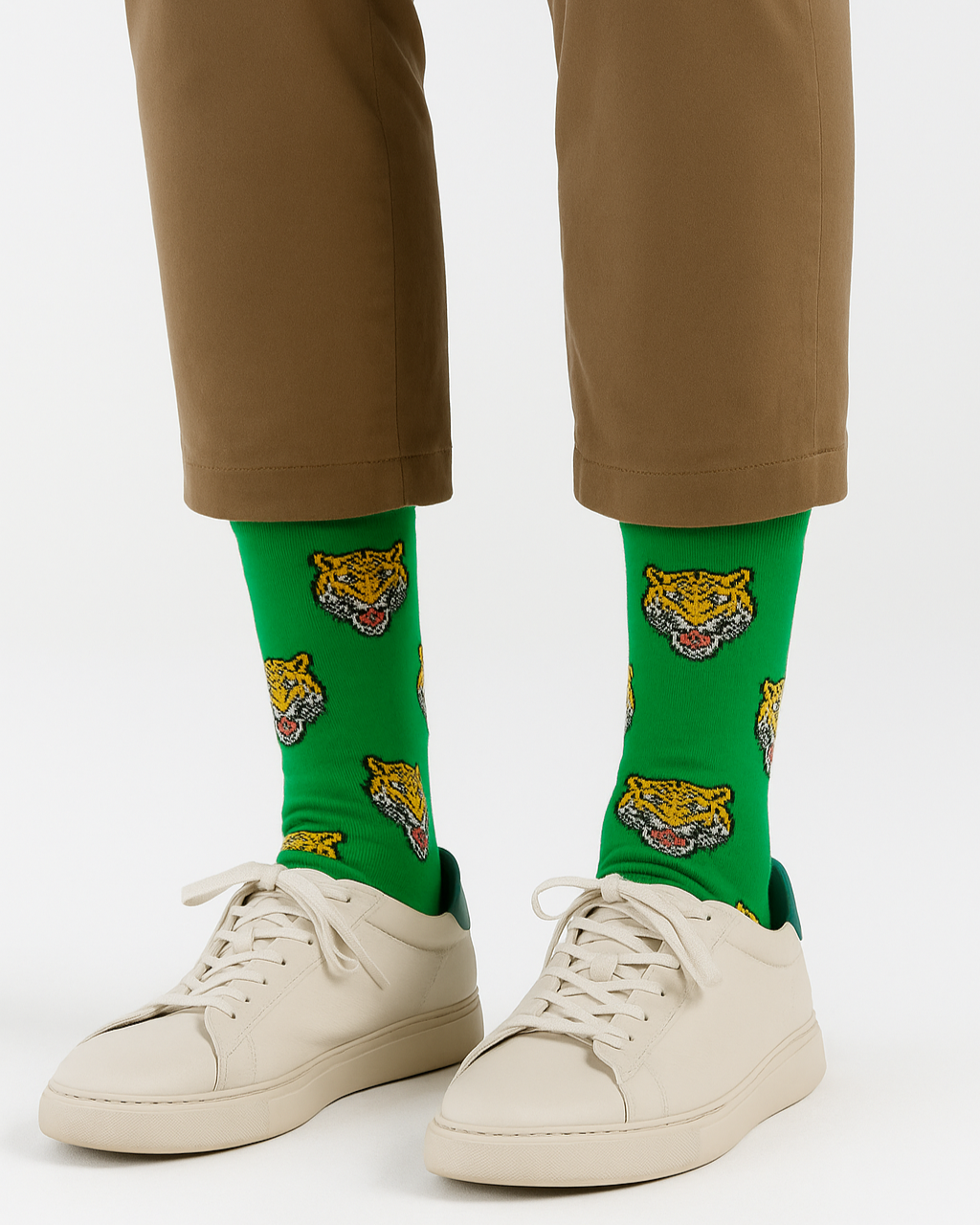 Green Tiger Socks