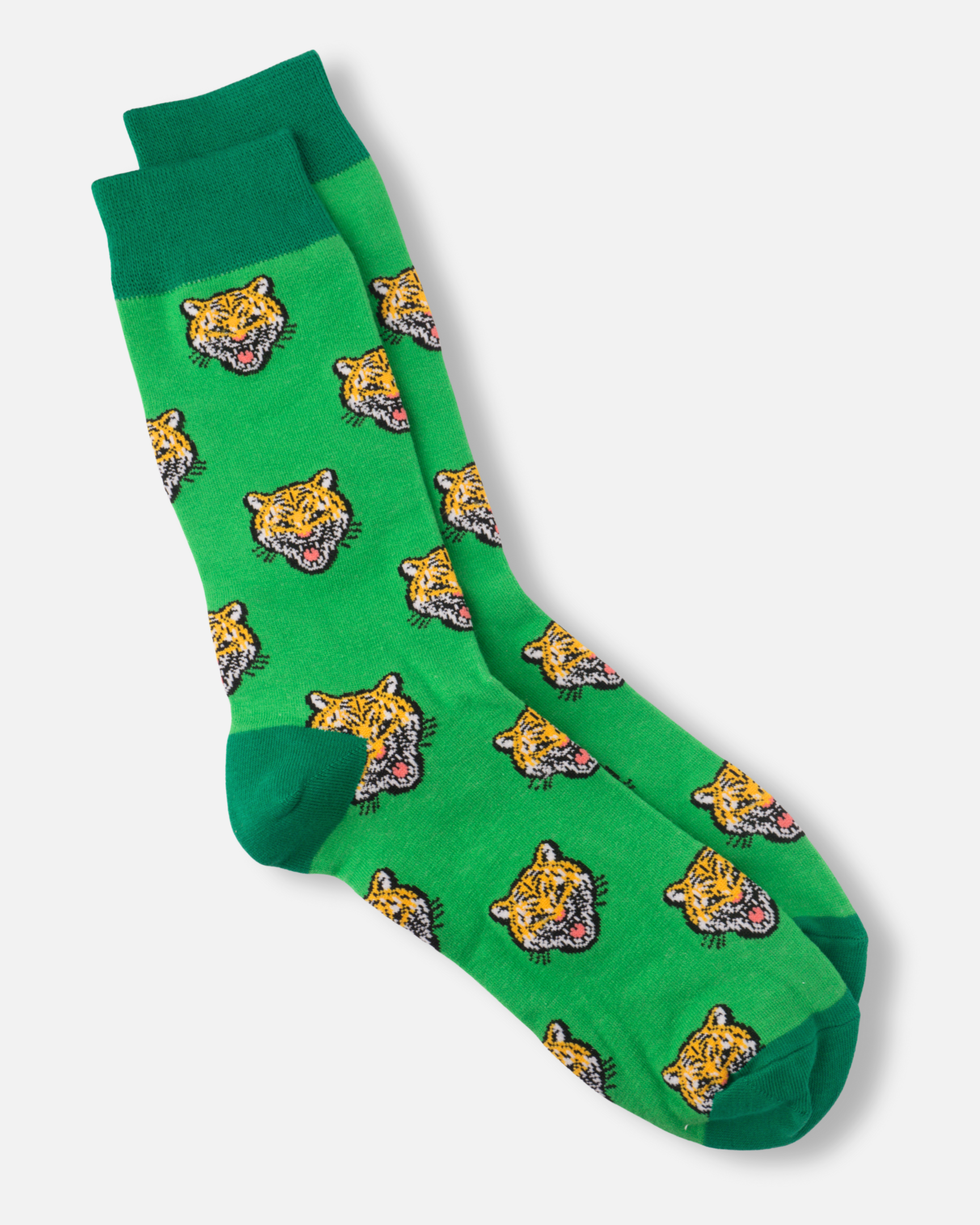 Green Tiger Socks