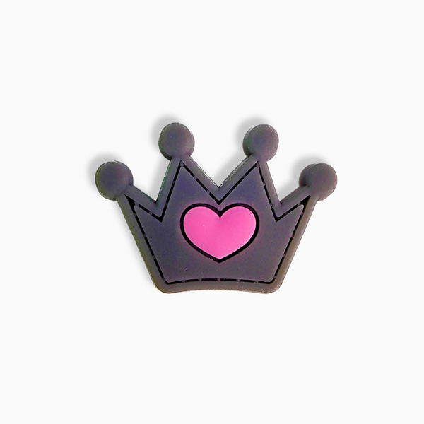 Crown Heart Charm