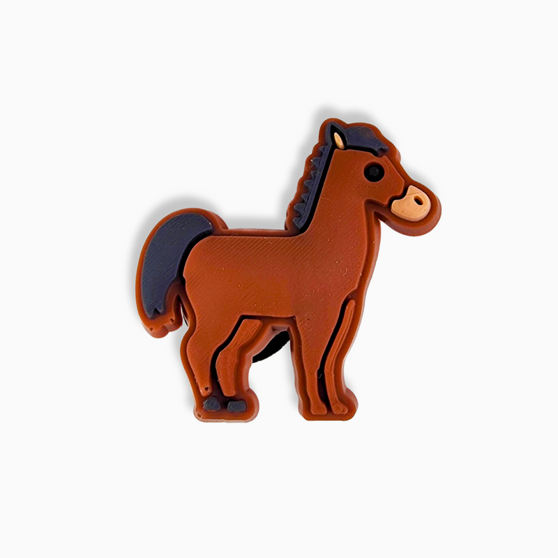 Horse croc charms deals