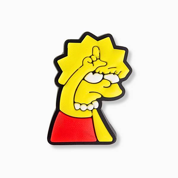 Lisa Simpson Charm