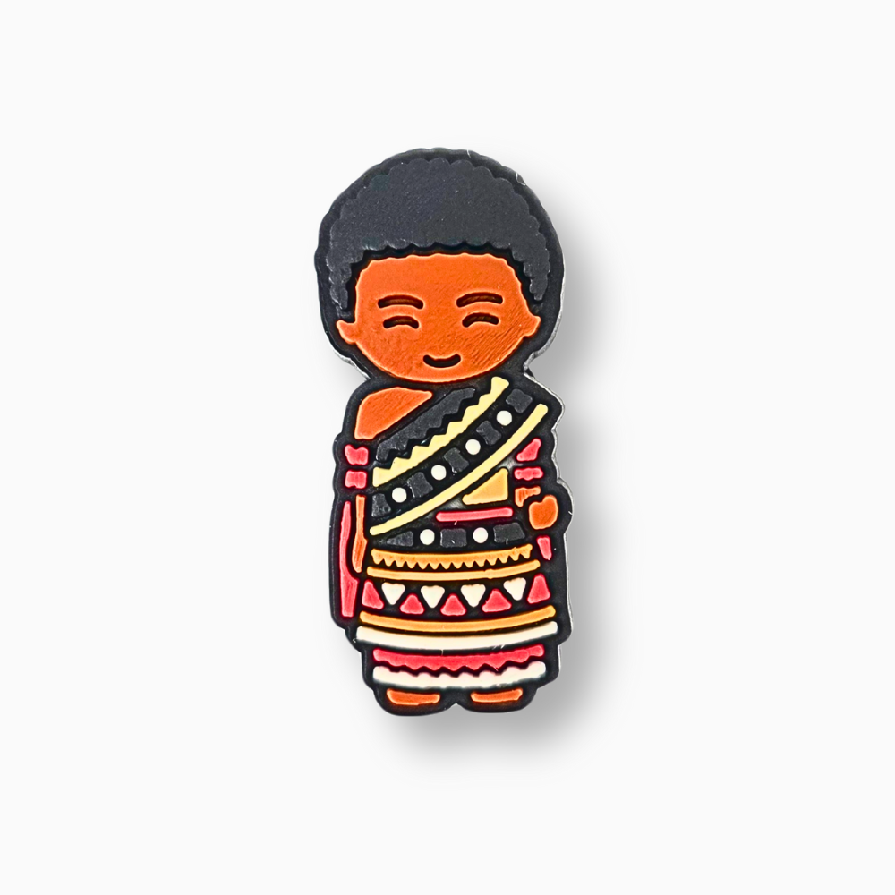 Maori Chief Charm