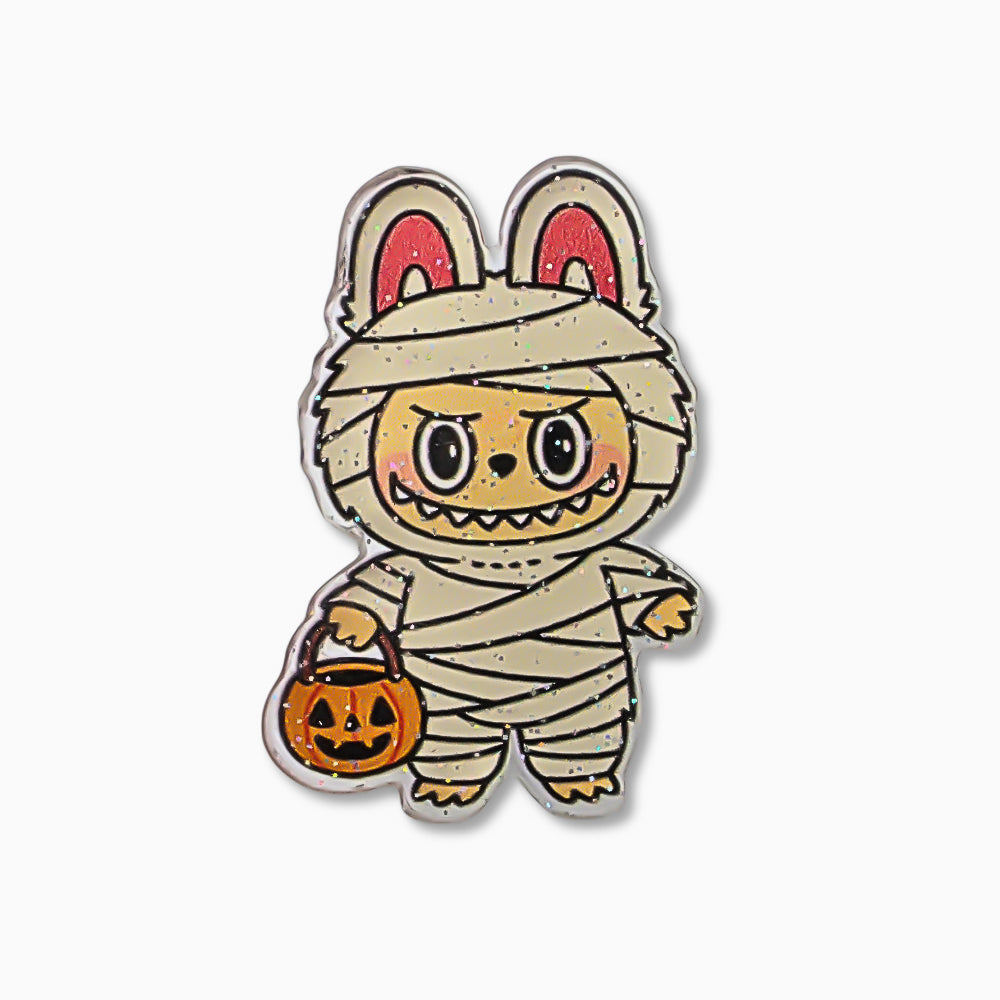 Mummy Labubu Acrylic Charm
