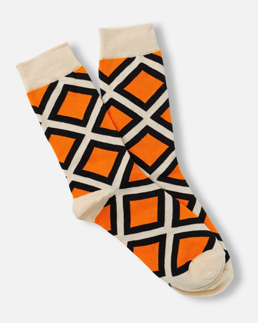 Orange Power Socks