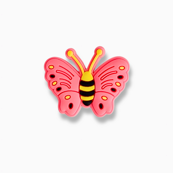 Pink Butterfly Charm