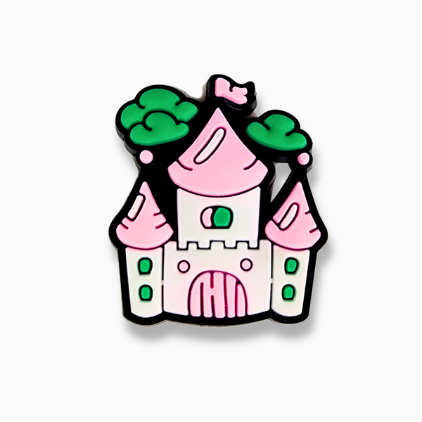 Pink Castle Charm