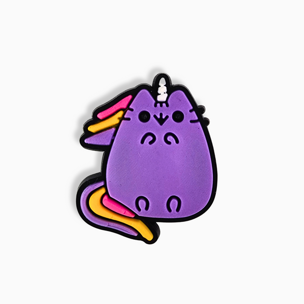 Purple Cat Charm