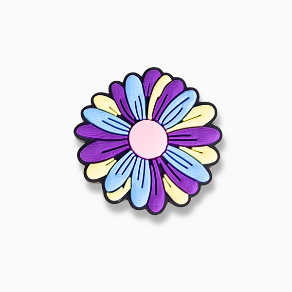 Purple Flower Charm