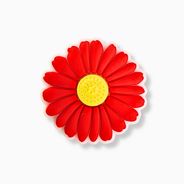 Red Flower Charm