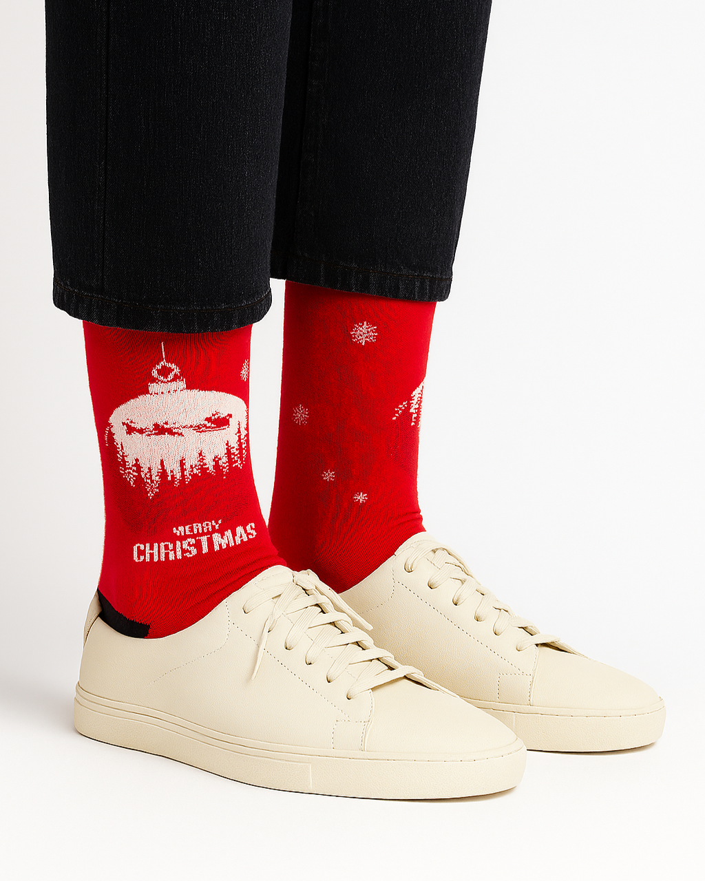 Santa's reindeer Socks