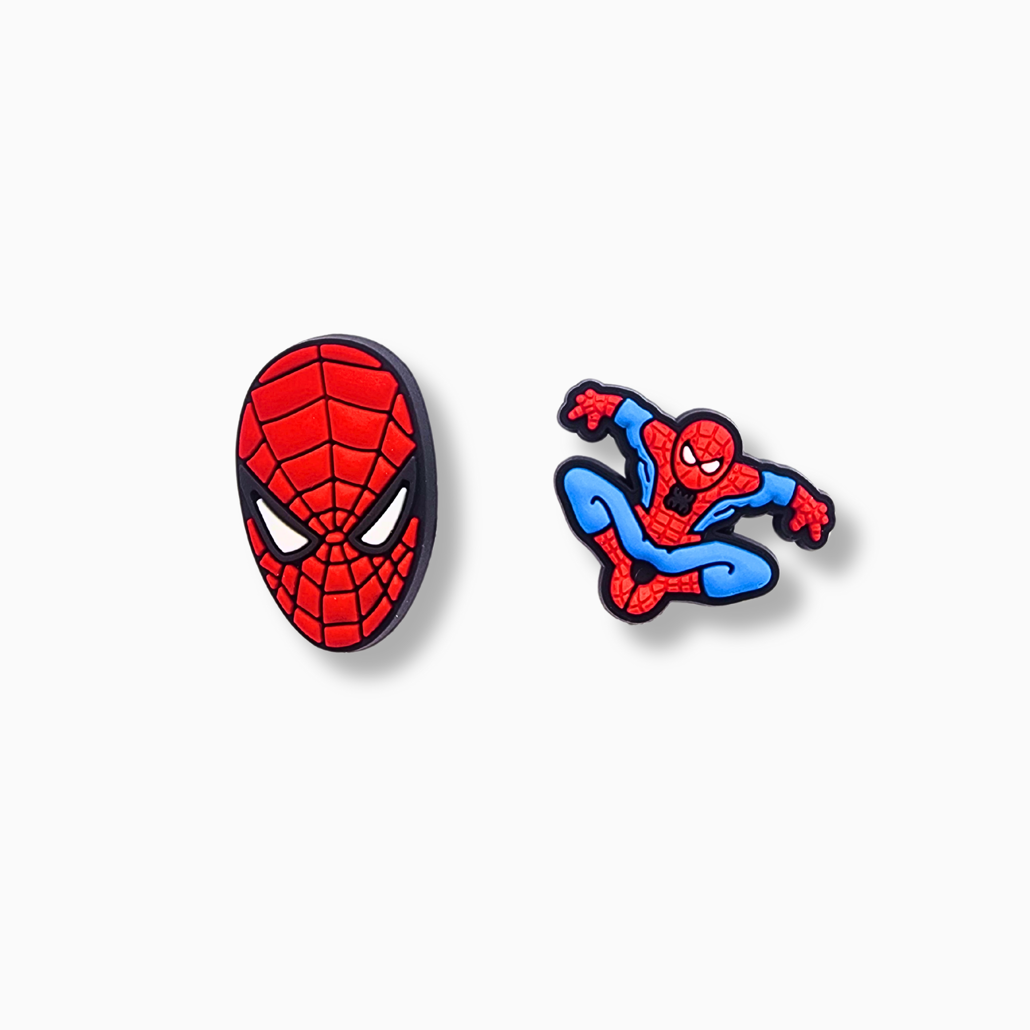 Red Web Hero 2-Piece Shoe Charm Bundle