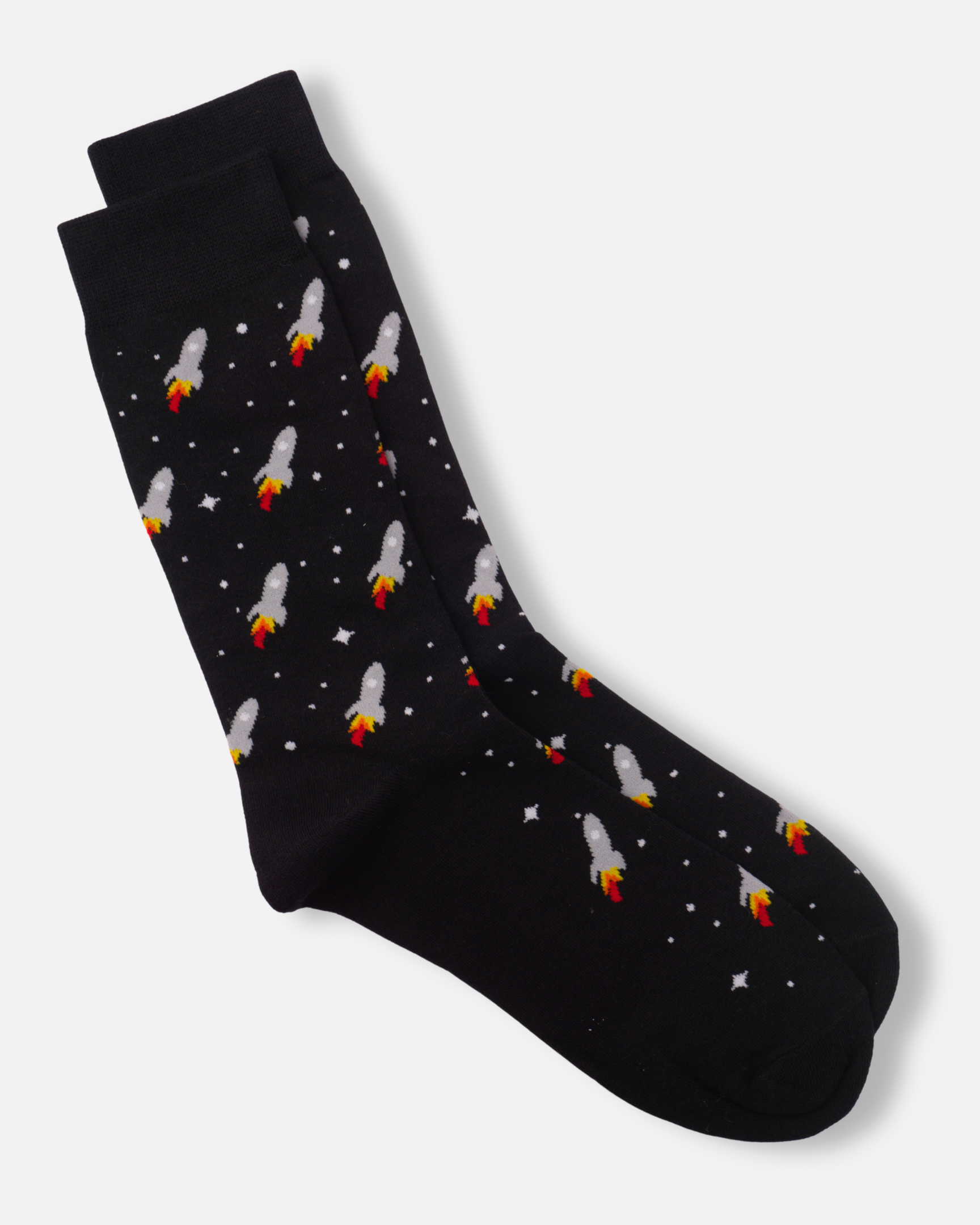 Rocket Ship Socks