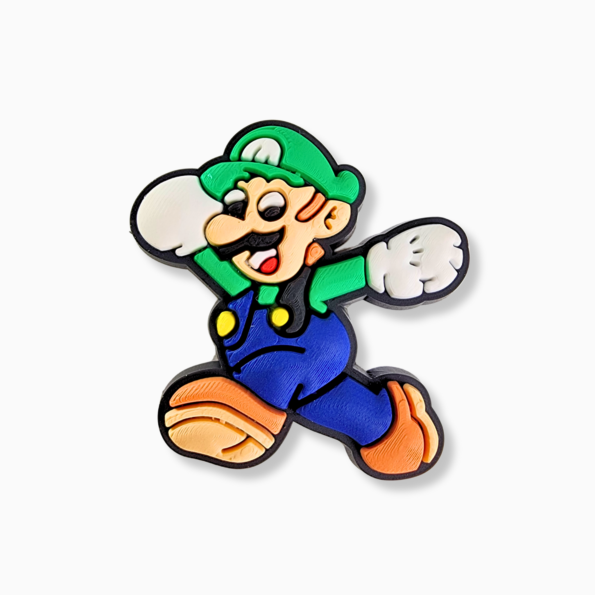 Running Green Hat Plumber Charm