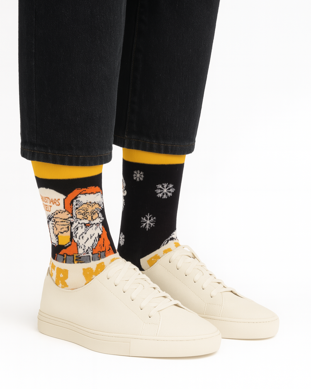 Christmas Beer Socks