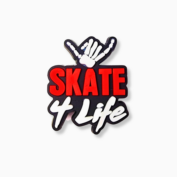 Skate 4 Life Charm