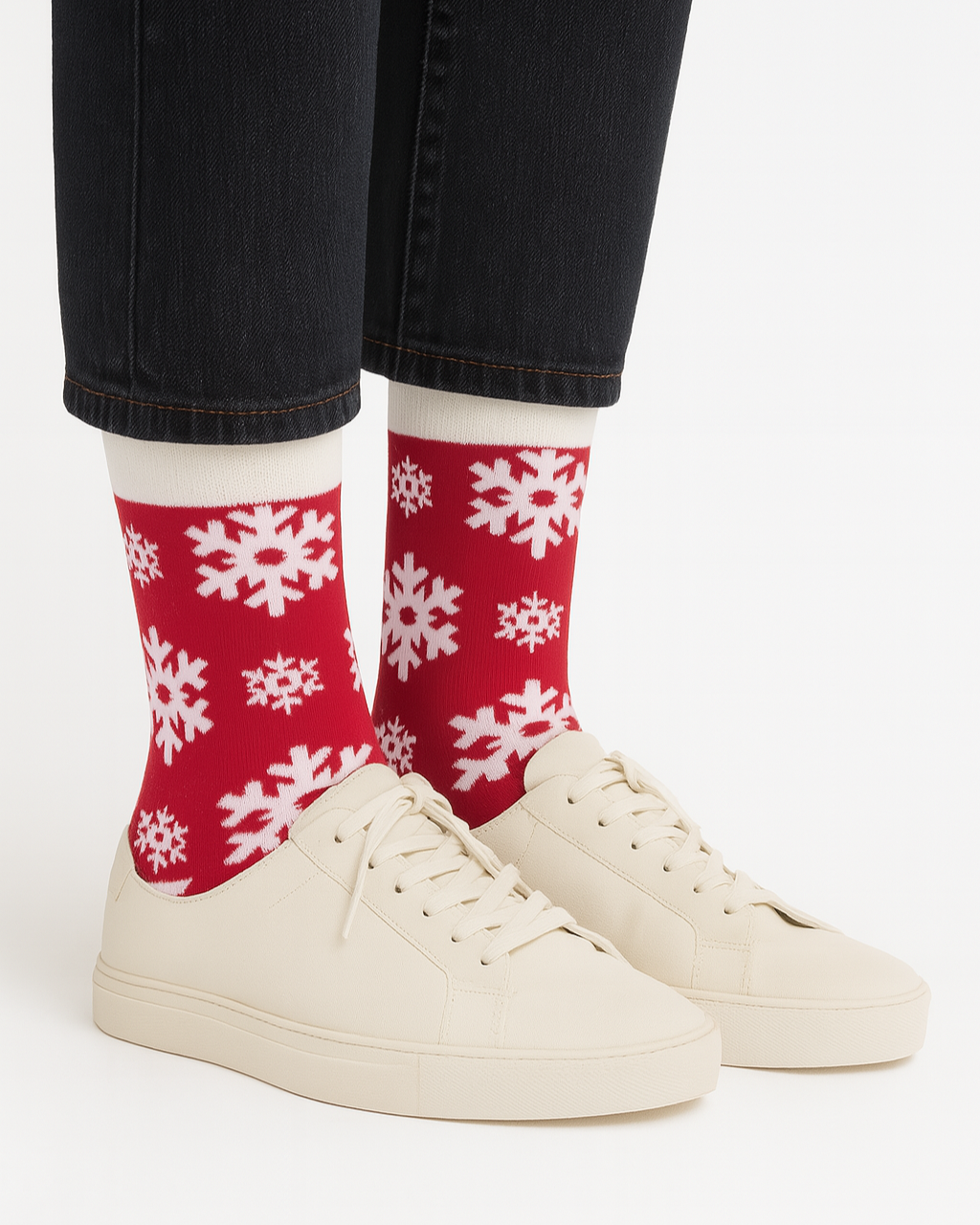 Snow Flower Socks