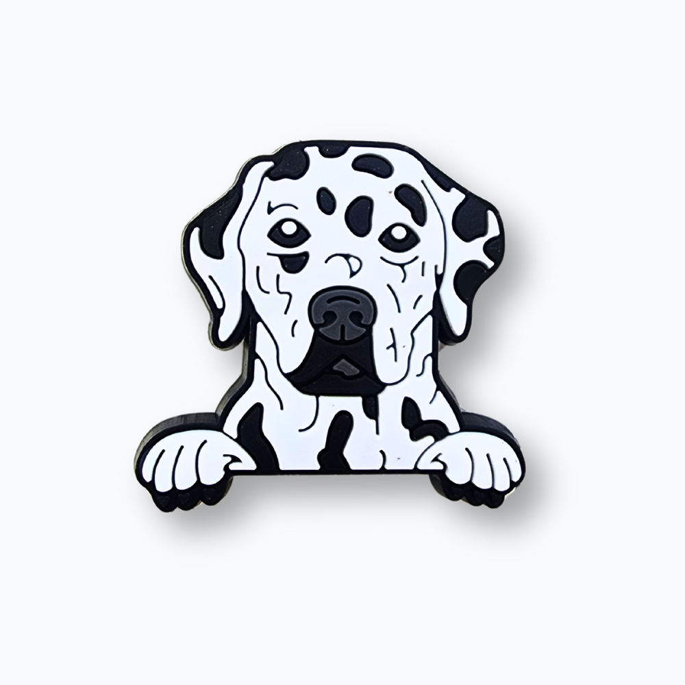 Spotted Dog Shoe Charm