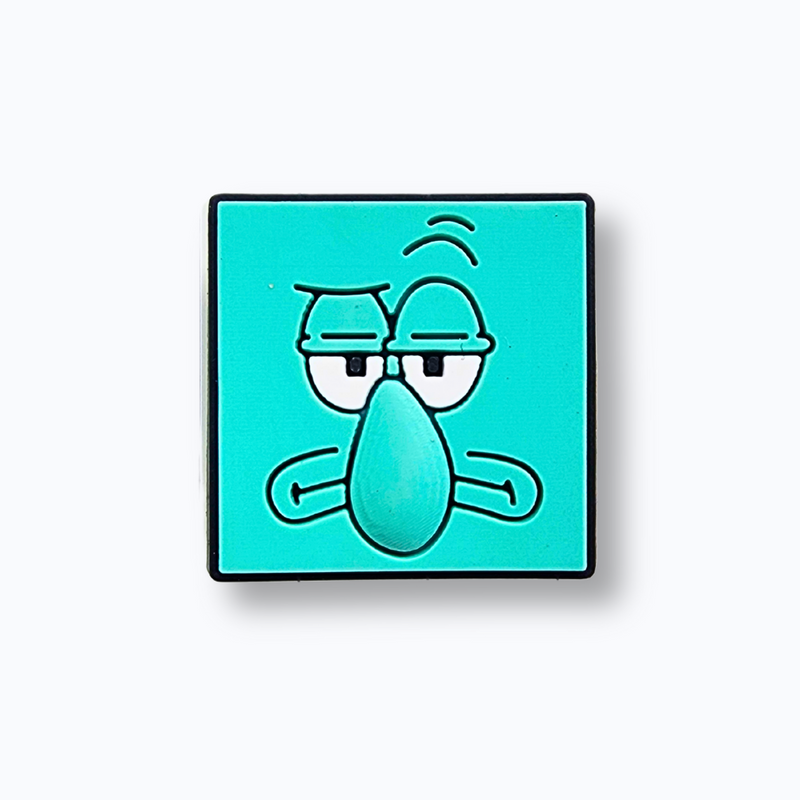 Squared SpongeBob Charm