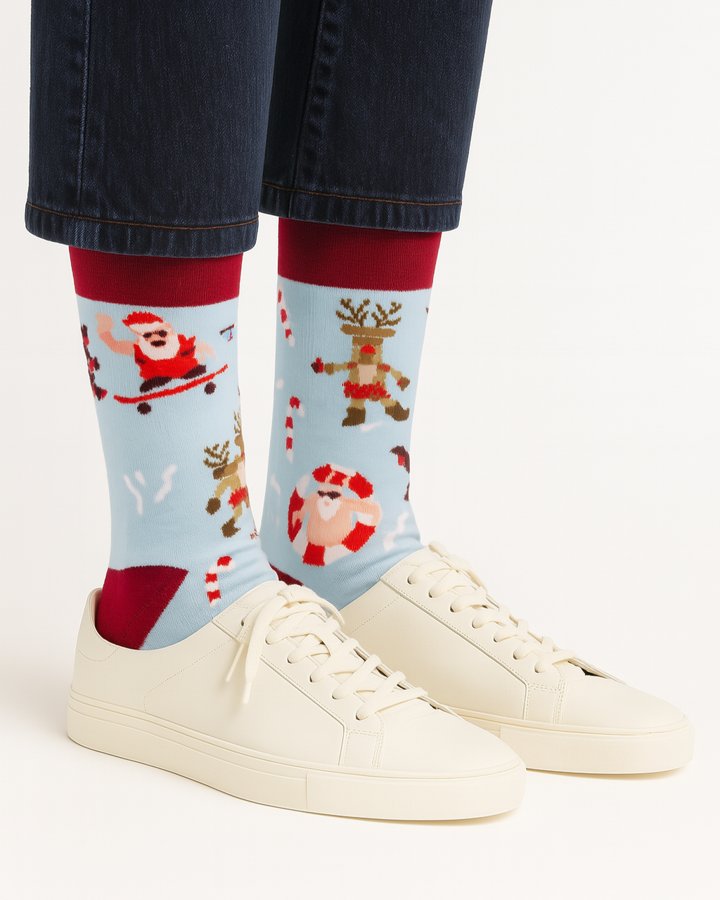 Summer Santa Socks