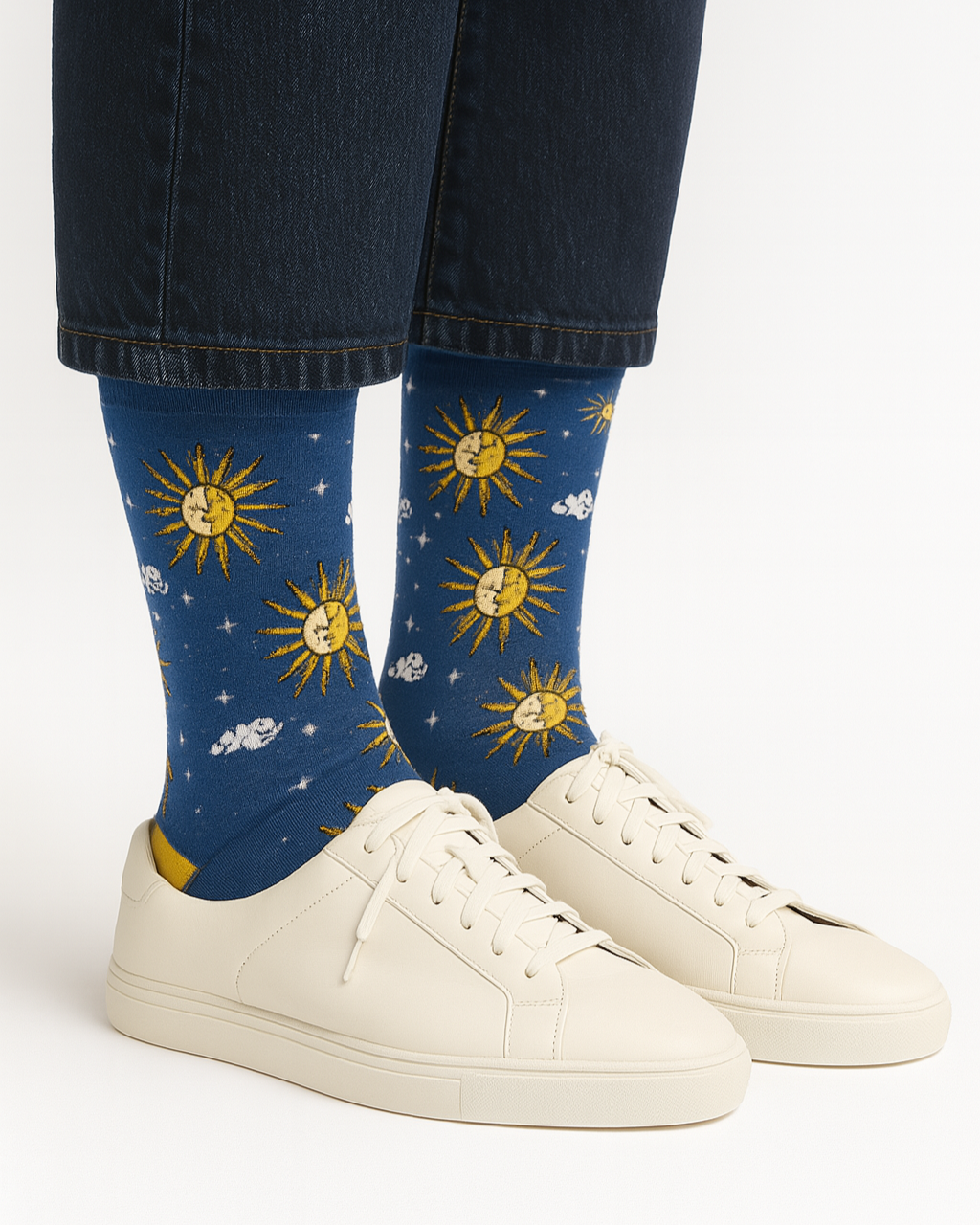 Smiley Sun Socks