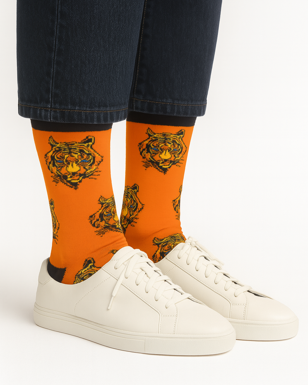 King of the Jungle Print Socks