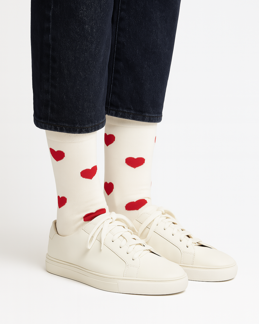 Cute Hearts Socks