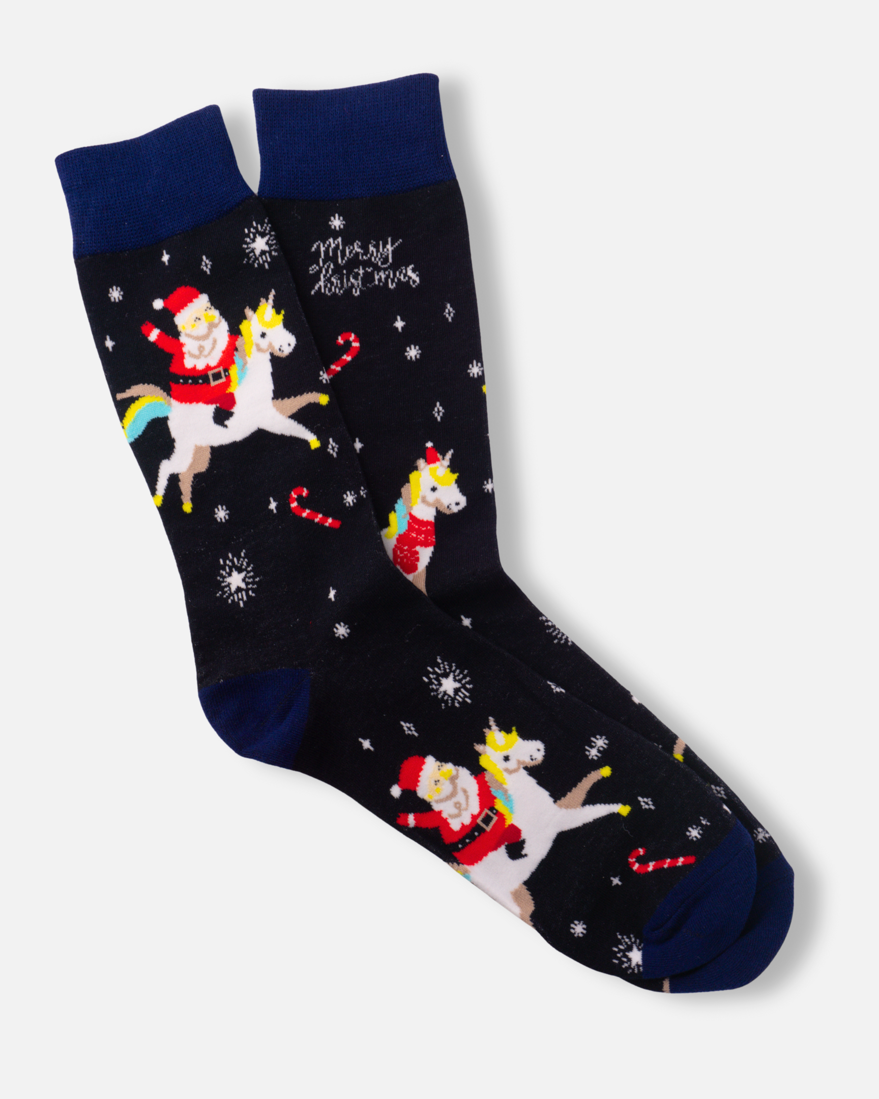 Santa With Unicorns