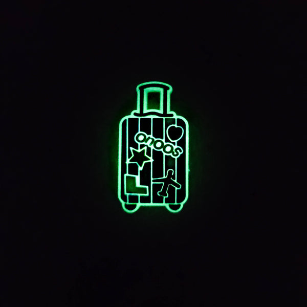 Suitcase Glowing Charm