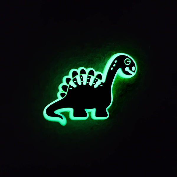 Green Dinosaur Glowing Charm
