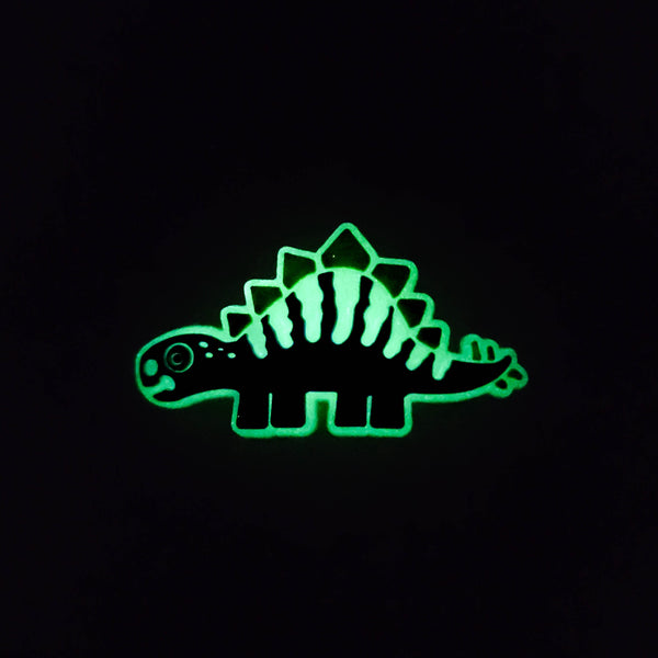 Blue Dinosaur Glowing Charm