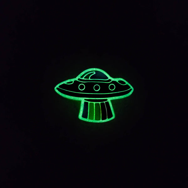 Glowing UFO Charm