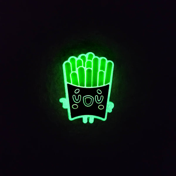 French Fries Glowing Charm