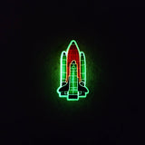 Space Shuttle Glowing Charm