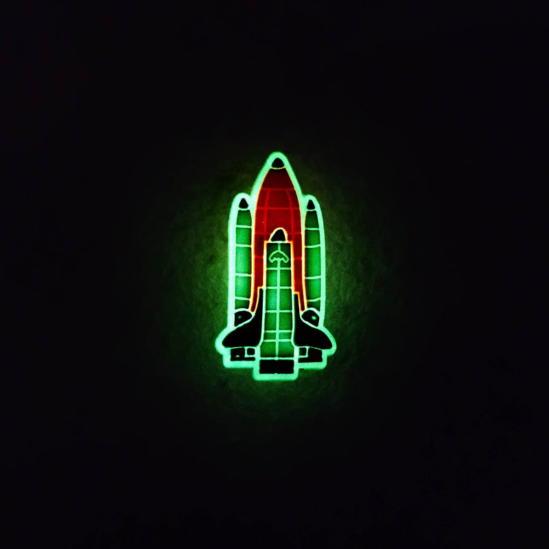 Space Shuttle Glowing Charm