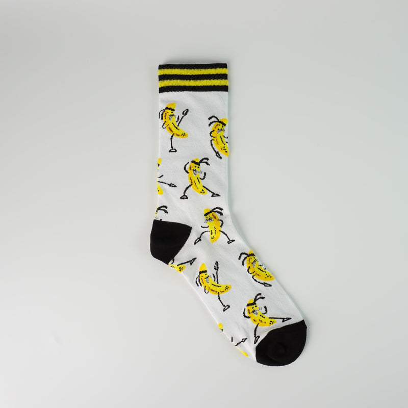 Banana Karate Socks