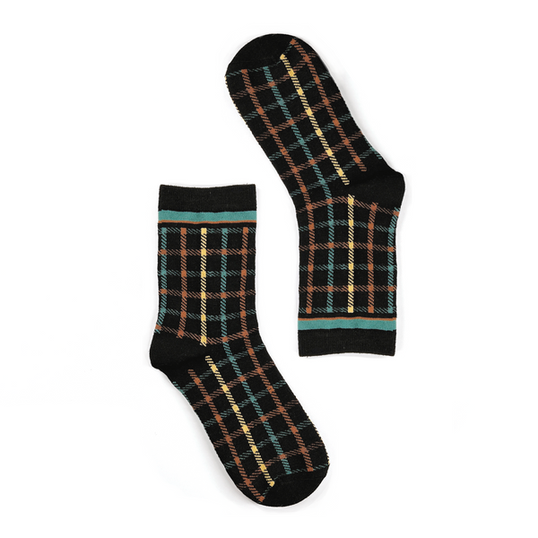 Tartan Pattern Socks