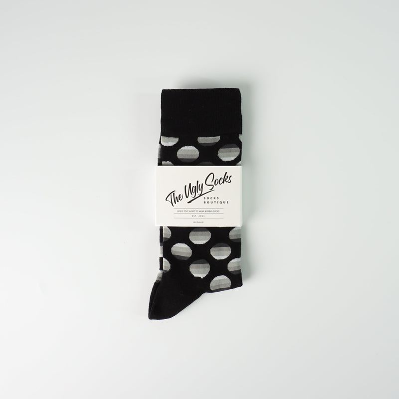 Black & White Polka Dot