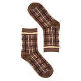 Tartan Pattern Socks