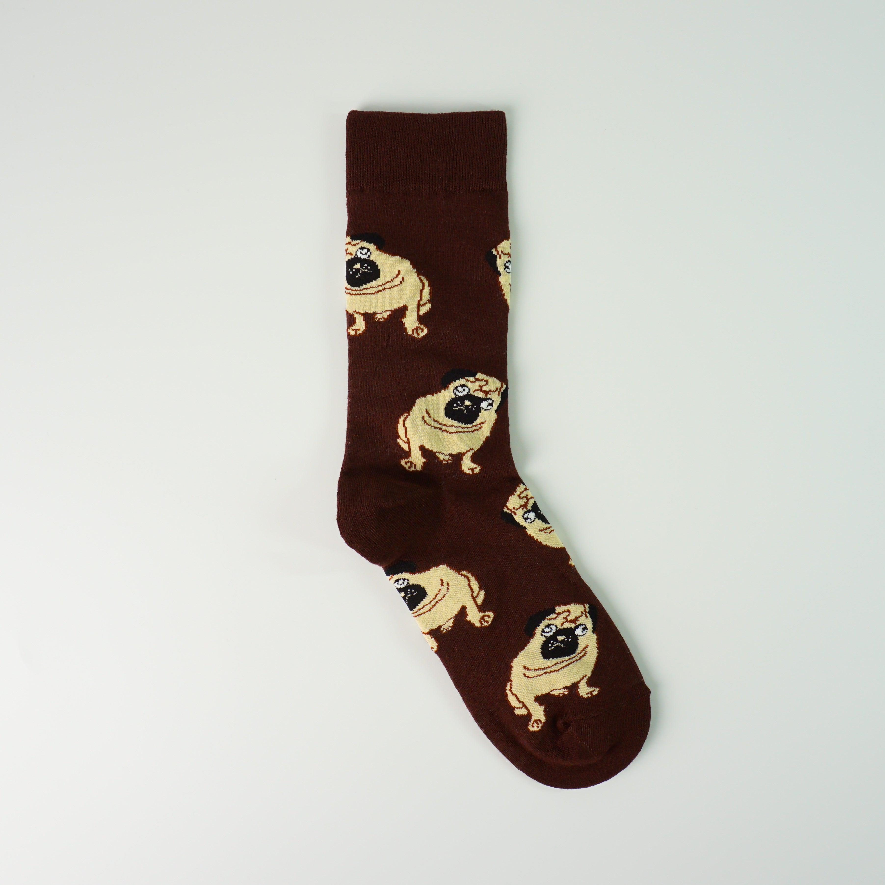 Crazy Pug Socks