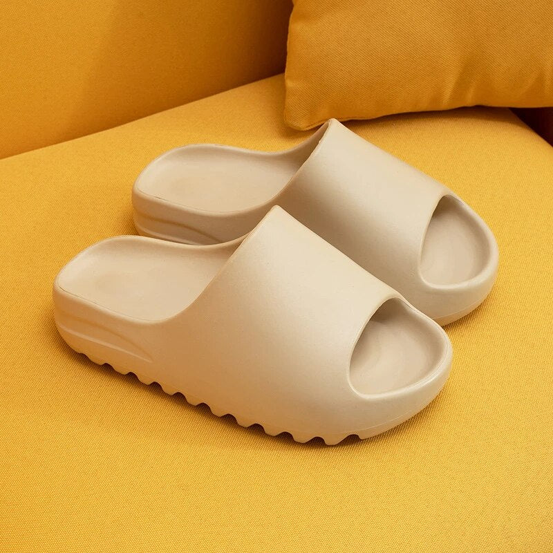 Cream Foam Slides