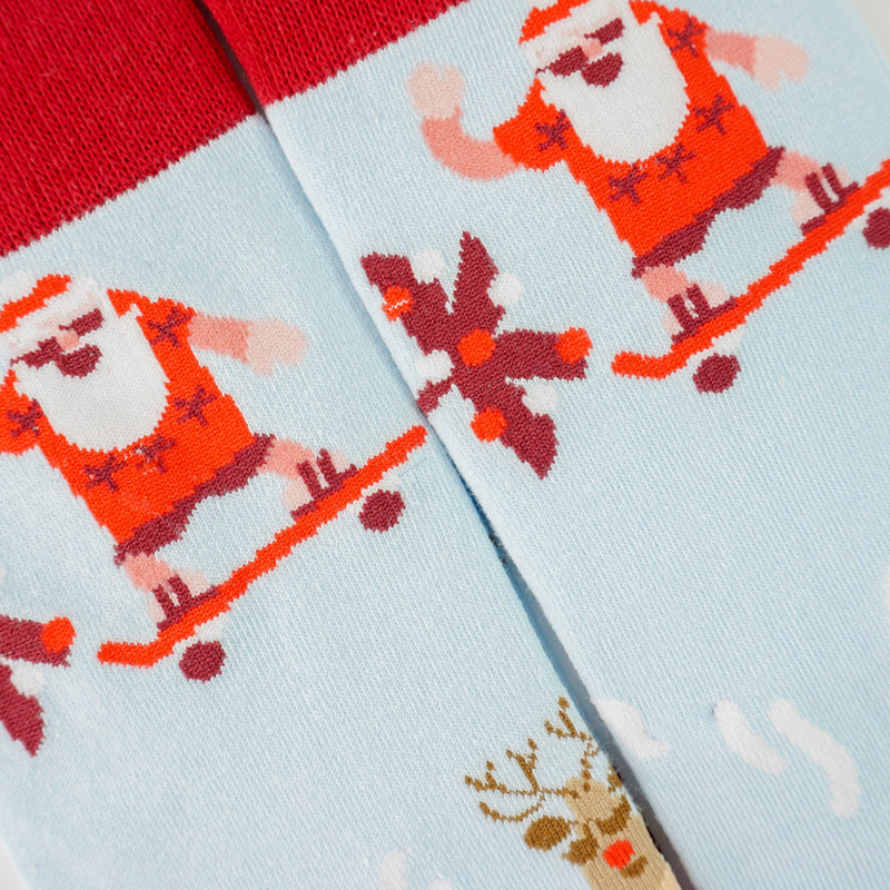 Summer Santa Socks