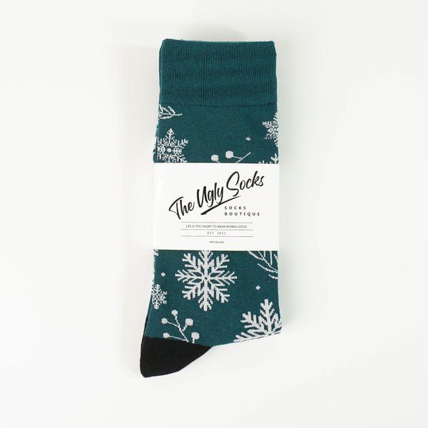 Snowflakes Socks