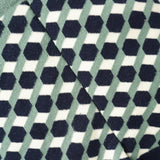 Black Cube Pattern Socks