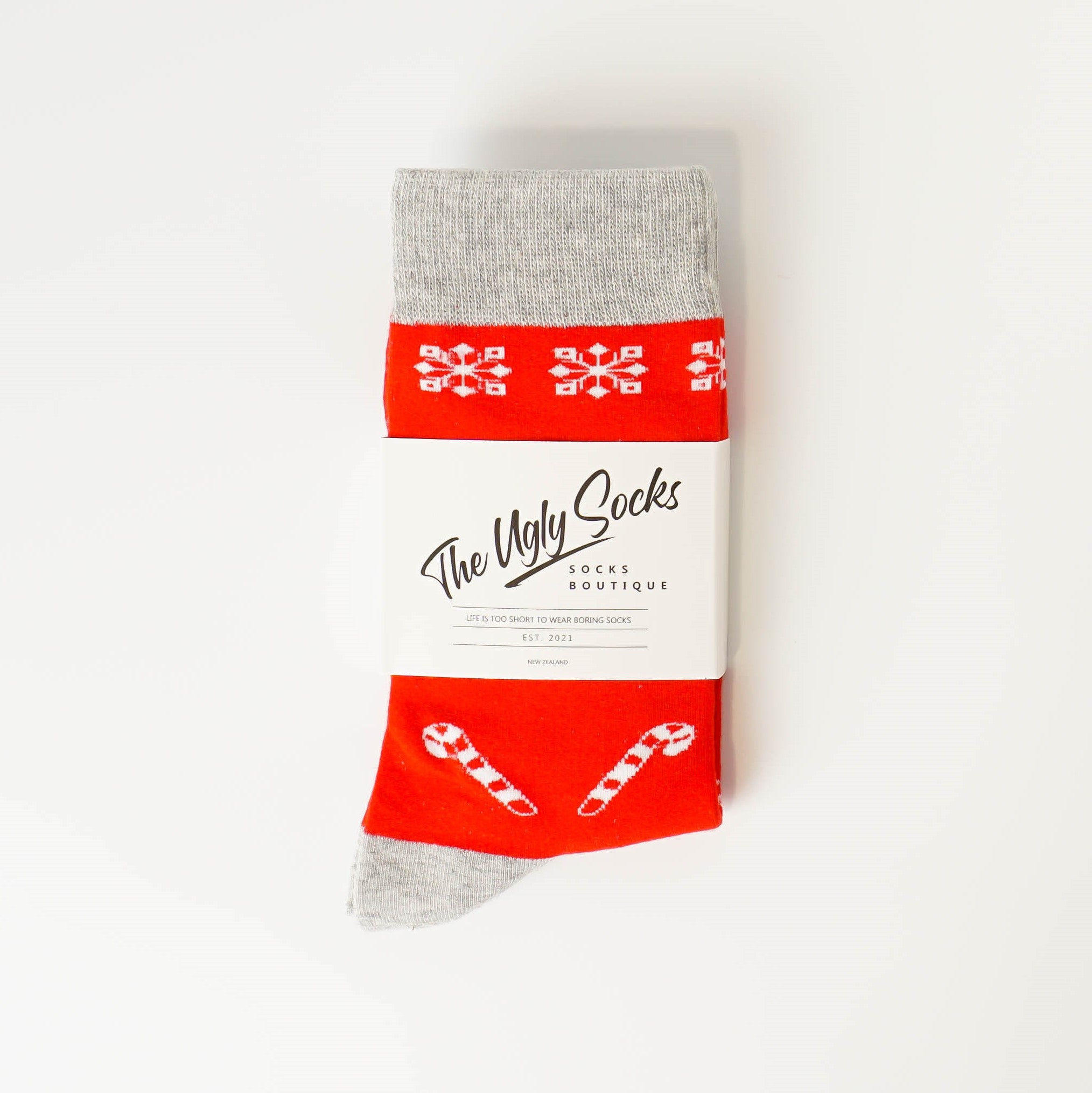 Nordic Christmas Pattern Socks