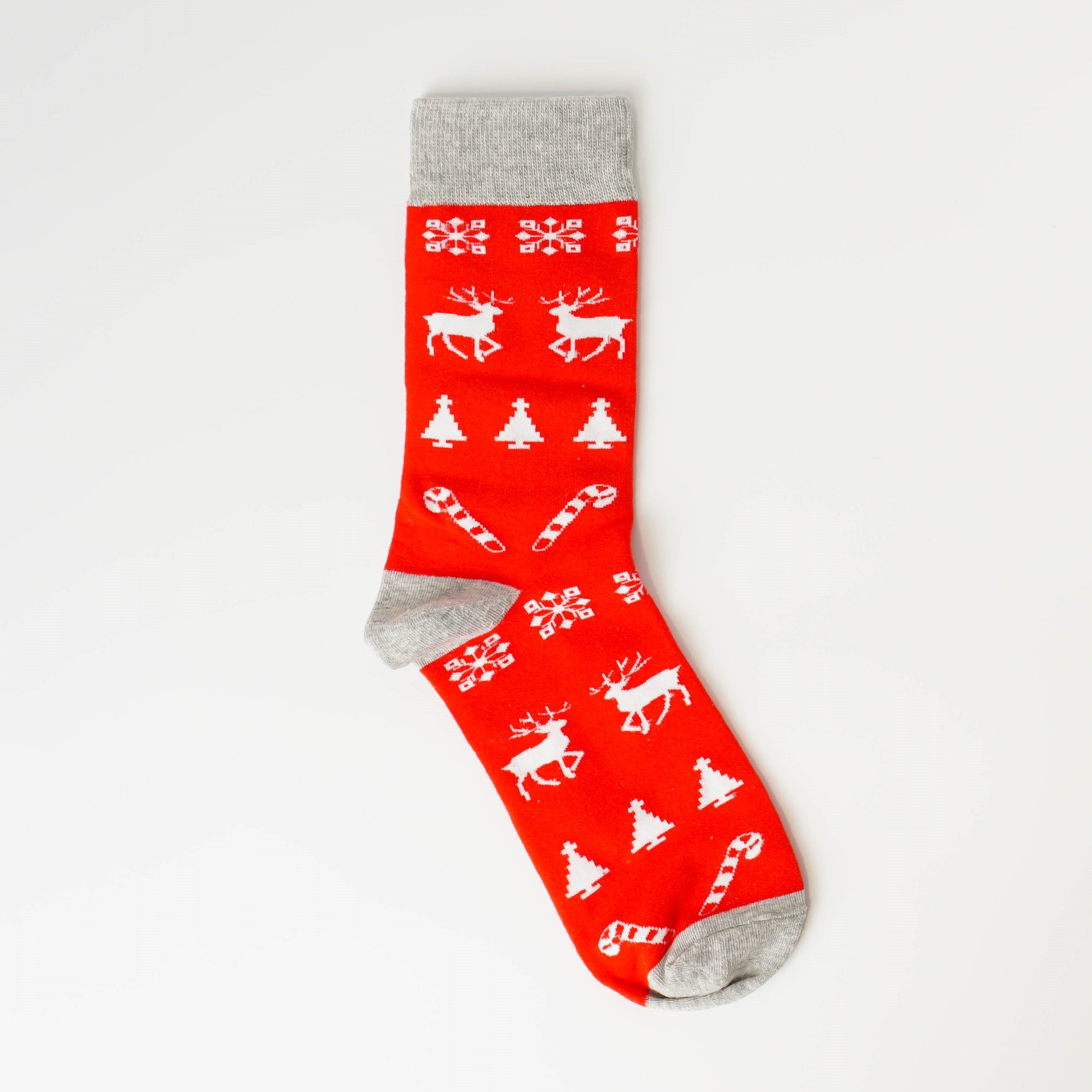 Nordic Christmas Pattern Socks